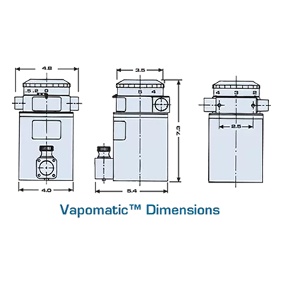 Isofluran Vapomatic Anesthetic Vaporizer - VETMAX®